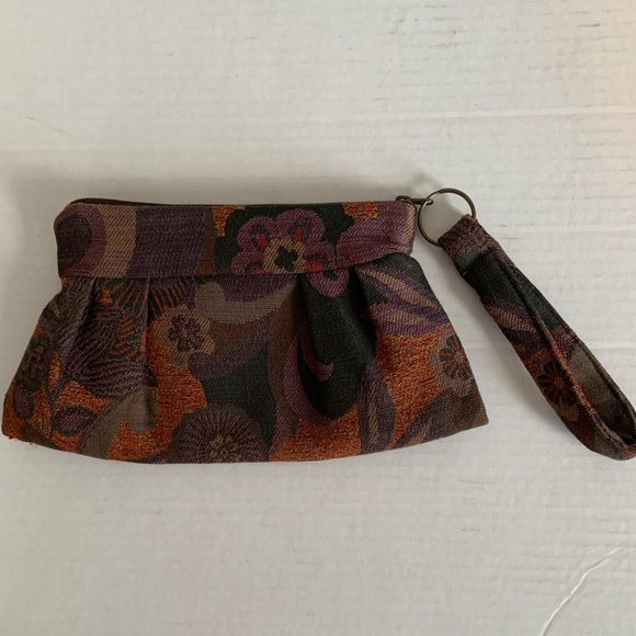 Maruca is hand sewn in Boulder CO small Wristlet - Picture 2 of 8